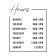Business Hours Custom Decal - Modern Design