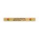 Horizontal Full Color 1" x 10" Brass Signs