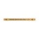 Horizontal Full Color 1" x 16" Brass Signs 