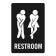 Funny Bathroom Sign All Gender Restroom