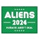 Aliens - Human Aren't Real Yard Sign