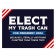 Elect My Trash Can Funny Yard Sign