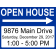 Custom Open House Sign with Arrow