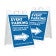 Event Parking Sandwich Board Sign with Custom Text