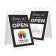 We Are Open A-Frame Sign with Custom Logo