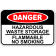 Danger Hazardous Waste 12" x 18" Aluminum Sign