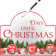 Days until Christmas Dry Erase Sign