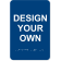 Design Your Own 9" x 6" ADA Braille Sign