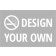 Design Your Own Custom Plastic No Smoking Sign