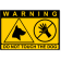 4" x 6" Do Not Touch Dog Crate Decal