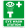 Eye Wash Station Icon 10" x 8" Full Color Sign 