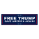 Free Donald Trump Bumper Sticker