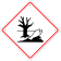 GHS Dangerous For Environment Plastic Sign | 10" x 10"