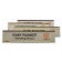 Full Color 2" x 10" Desk Plate with Holder & Right Logo