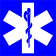 Medical Caduceus 6" x 6" Engraved Sign