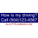 My Driving Bumper Sticker