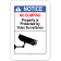 No Dumping Video Surveillance 18" x 12" Aluminum Sign