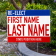 Large Text Re-Election Yard Sign | 18" x 24"
