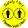 Round Safety First Floor Decal