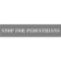 Stop for Pedestrians 2" x 10" Mylar Stencil