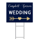 Wedding Arrow Yard Sign