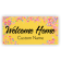 Welcome Home 3" x 6" Confetti Banner 