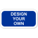White Border Add-On 6" x 12" Aluminum Sign