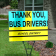 Thank You Bus Drivers Appreciation Yard Sign