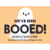 We've Been Bood with Cute Ghost Custom Halloween Yard Sign