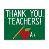 Thank You Tearchers yard sign