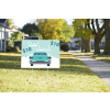 Mounted Vintage Car Wash Sign