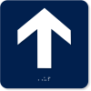 ADA Up Arrow Symbol Sign | 6" x 6"