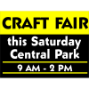 Craft Fair Sign
