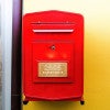 1" x 2" Custom Plastic Sign on a Mail Box