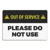 Out of Service Sign | Please Do Not Use