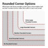 Rounded corner options 