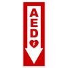 AED Down Arrow Wall Sign