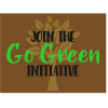 Go Green Yard Sign | 18" x 24"