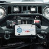 Front License Plate With Social Media Links on a Car
