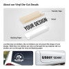 How the transfer paper, vinyl cutout, and backing tape interact for a vinyl decal