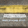 Watch Your Step Custom Stencil