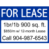 Basic For Lease Sign
