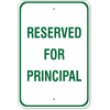 Reserved for Principal Sign