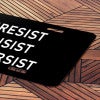 Front License Plate On Wooden Table