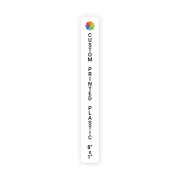 Color 8" x 1" Vertical Sign 