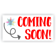 Custom Logo 3' x 6' Coming Soon Arrow Banner
