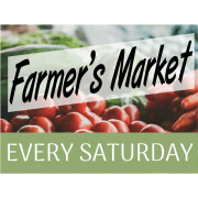 Farmers Market Yard Sign