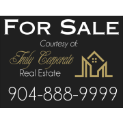 Plastic Real Estate For Sale Sign