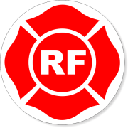 9" RF Round Floor Truss Construction Decal 