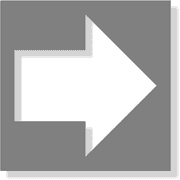 Directional Arrow Mylar Stencils